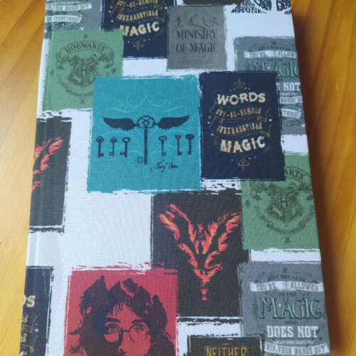 Cuaderno Harry Potter carátulas