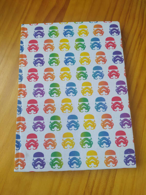 Cuaderno Cascos Star Wars