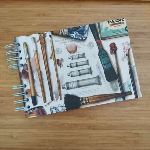 Cuaderno de acuarelas Pinceles