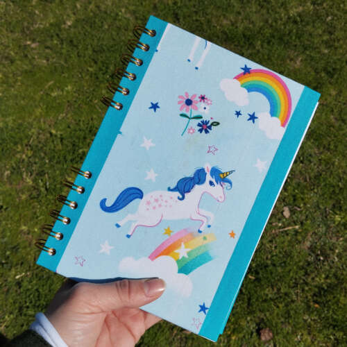 Cuaderno de anillas Unicornio