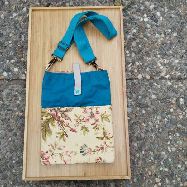 Funda de libros Flores Mostaza - Imagen 2