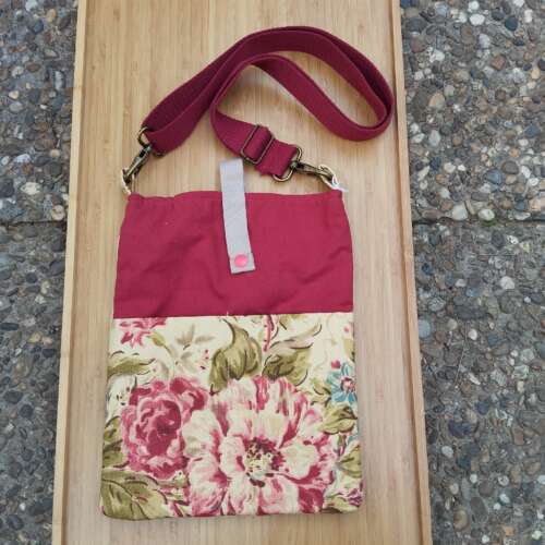 Funda de libros Flores Mostaza