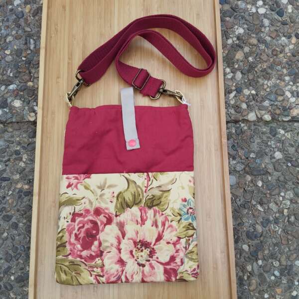 Funda de libros Flores Mostaza