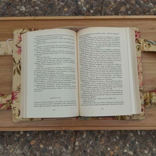 Funda de libros Flores Mostaza - Imagen 12