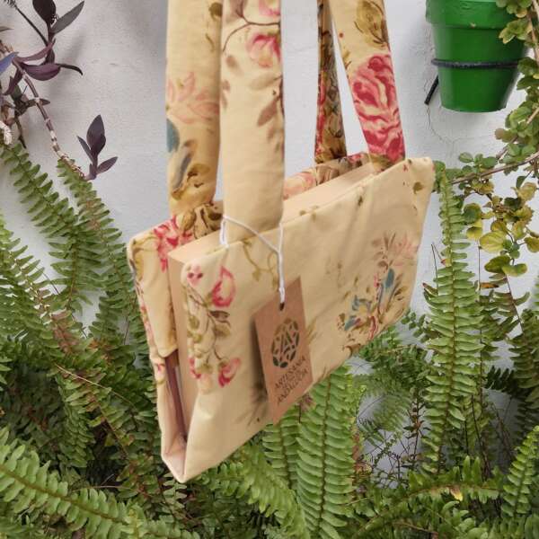 Funda de libros Flores Mostaza - Imagen 14