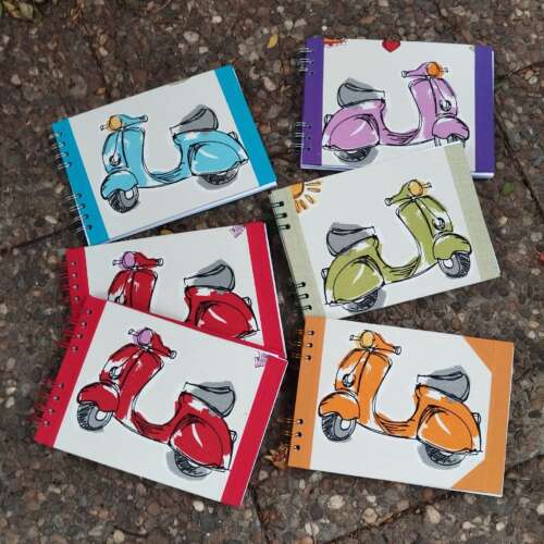 Cuaderno de anillas Vespa