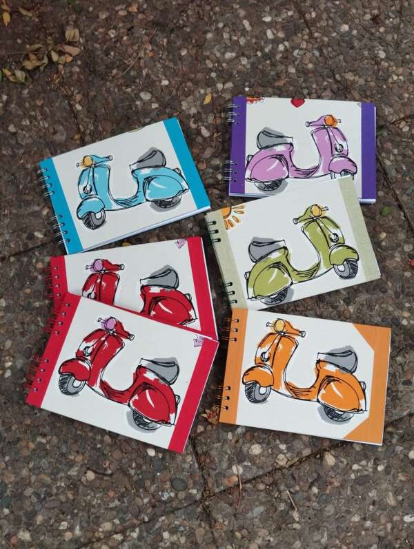 Cuaderno de anillas Vespa