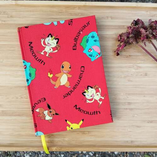 Cuaderno Pokemon rojo